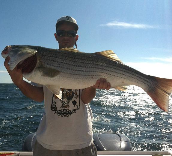 Joe Kennedy striped bass